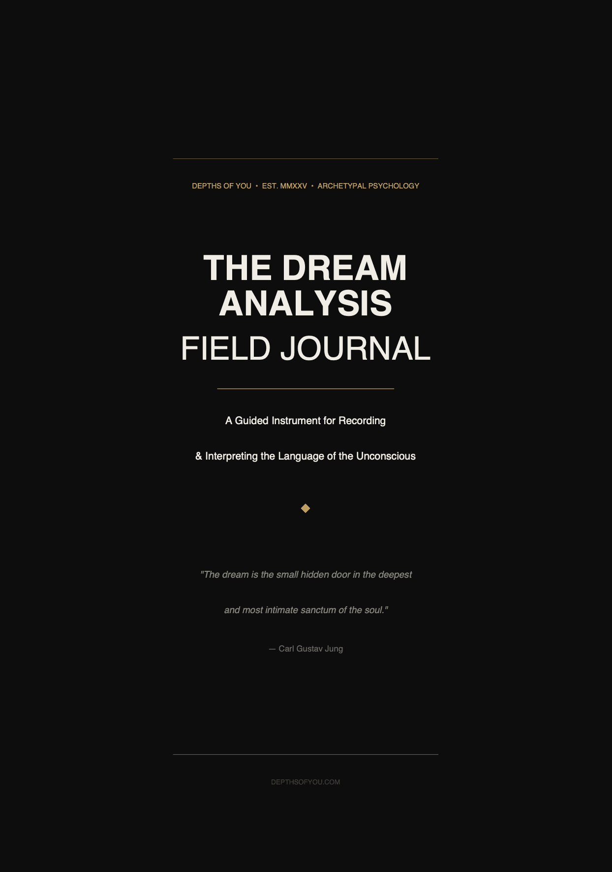 Dream Analysis Journal - 3