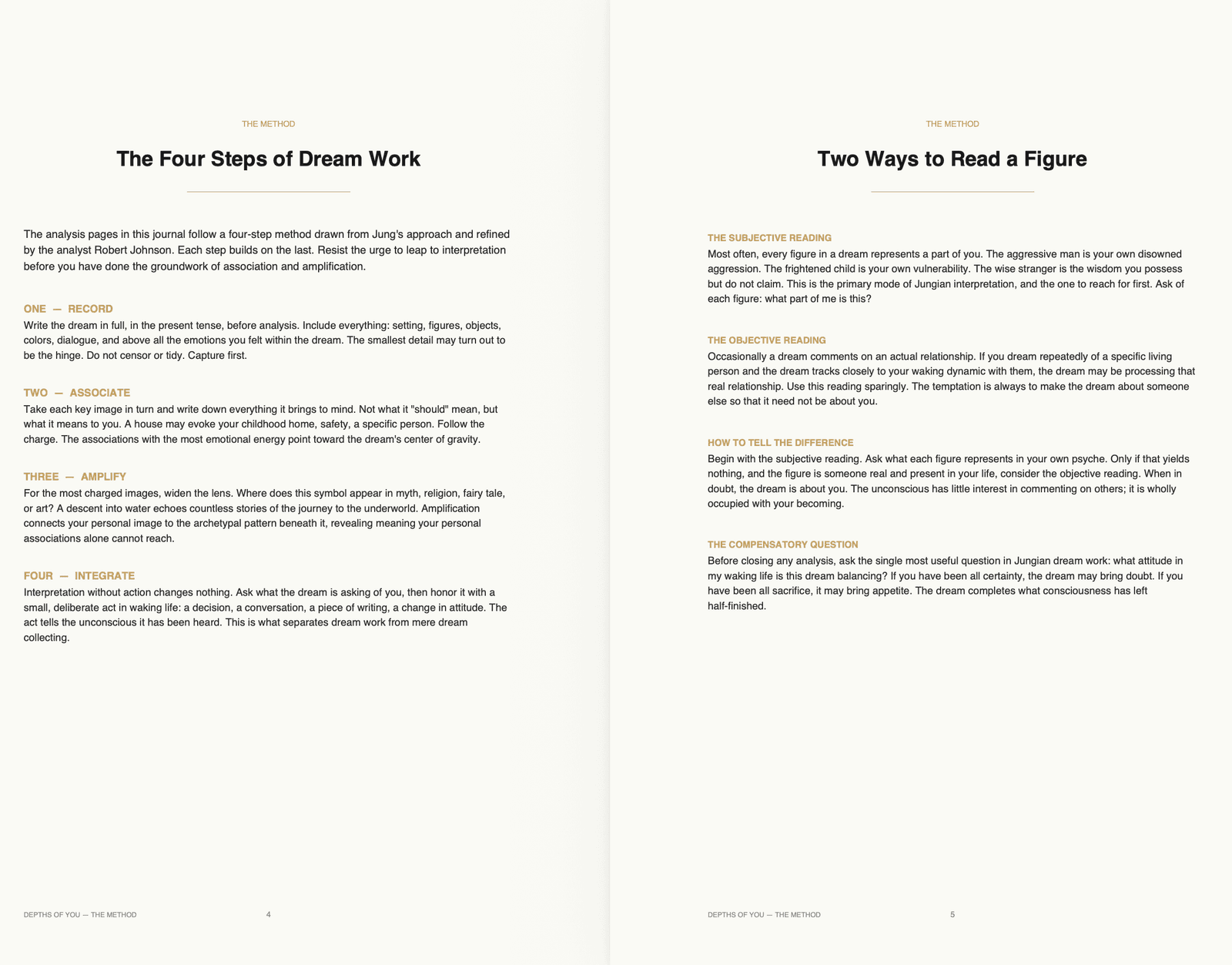 Dream Analysis Journal - 4